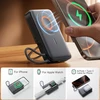 Joyroom JR-PBM02 Powerbank 22.5W 10000mAh 3in1 Magnetic Inductive Compatible with MagSafe with Built-in Cable – juodos spalvos