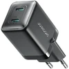Laidinis įkroviklis Joyroom JR-TCG17 45W 2 x- USB-C (wtyczka EU) – juodos spalvos