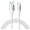 Joyroom S-A28 Flash serijos 3A USB-A - USB-C kabelis 1m - Baltas
