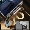 Joyroom S-A56 EnjoyX Series 90° USB-A – USB-C 3A kabelis 1.2m – juodos spalvos