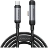 Joyroom S-A56 EnjoyX Series 90° USB-C – Lightning kabelis 30W 1.2m – juodos spalvos