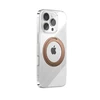 Joyroom JR-16JL6 itin plonas „iPhone 16 Pro“ dėklas su „MagSafe“ ir 360° žiediniu stovu – auksinis