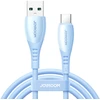 Joyroom S-A59 Vibrant serijos 3A USB-A - USB-C kabelis 1.2m - mėlynas
