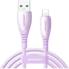 Joyroom S-A59 Vibrant Series 3A USB-A - Lightning kabelis 1.2m - violetinė