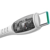 Joyroom S-A59 Vibrant Series 60W USB-C - USB-C kabelis 1.2m - Baltas