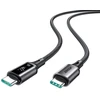 Joyroom S-A60 StarTalk 100W USB-C - USB-C kabelis 1.2m - Juodas