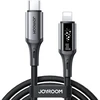 Joyroom S-A60 StarTalk 30W USB-C - Lightning kabelis 1.2m - juodas