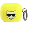 Karl Lagerfeld AIRPODS PRO KLA3UCHFY SILICONE COVER Geltonas