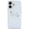 Karl Lagerfeld IML Choupettes Karl Script Logo MagSafe iPhone 17 dėklas – skaidrus