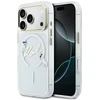 Dėklas Karl Lagerfeld IML Choupettes Karl Script Logo MagSafe Case for iPhone 17 Pro Max - Clear