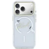 Dėklas Karl Lagerfeld IML Choupettes Karl Script Logo MagSafe Case for iPhone 17 Pro Max - Clear