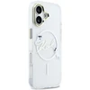 Karl Lagerfeld IML Choupettes Karl Script Logo MagSafe iPhone 17 dėklas – skaidrus