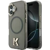 Dėklas Karl Lagerfeld IML K Head Logo MagSafe Case for iPhone 17 - Juodas