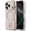 Dėklas Karl Lagerfeld IML K Head Logo MagSafe Case for iPhone 17 Pro Max - Rožinė
