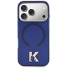 „Karl Lagerfeld IML K Head Logo MagSafe“ dėklas, skirtas „iPhone 17 Pro Max“ - Mėlyna