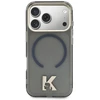 Dėklas Karl Lagerfeld IML K Head Logo MagSafe Case for iPhone 17 Pro - Juodas