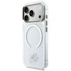 Dėklas Karl Lagerfeld IML KL Script Logo MagSafe Case for iPhone 17 Pro Max - Clear