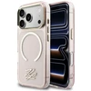 Dėklas Karl Lagerfeld IML KL Script Logo MagSafe Case for iPhone 17 Pro Max - Rožinė