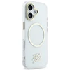 Dėklas Karl Lagerfeld IML KL Script Logo MagSafe Case for iPhone 17 - Transparent