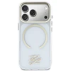 Dėklas Karl Lagerfeld IML KL Script Logo MagSafe Case for iPhone 17 Pro Max - Clear