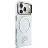 Dėklas Karl Lagerfeld IML KL Script Logo MagSafe Case for iPhone 17 Pro Max - Clear