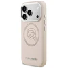 Dėklas Karl Lagerfeld K Head Point Logo MagSafe Case for iPhone 17 Pro Max - Rožinė