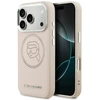 Dėklas Karl Lagerfeld K Head Point Logo MagSafe Case for iPhone 17 Pro Max - Rožinė