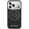 Dėklas Karl Lagerfeld K Head Point Logo MagSafe Case for iPhone 17 Pro Max - Juodas