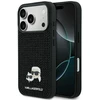 Dėklas Karl Lagerfeld case for IPHONE 17 Pro KLHCP17L6PRKCLK (Rhinestone W/ K&amp;C PIN) juodas