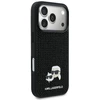 Dėklas Karl Lagerfeld case for IPHONE 17 Pro KLHCP17L6PRKCLK (Rhinestone W/ K&amp;C PIN) juodas