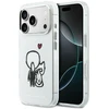 Dėklas Karl Lagerfeld Karl &amp; Choupette Back MagSafe Case for iPhone 17 Pro Max - Clear