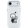 Dėklas Karl Lagerfeld Karl &amp; Choupette Back MagSafe Case for iPhone Air - Clear