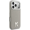 Dėklas Karl Lagerfeld case for IPHONE 17 Pro compatible with MagSafe KLHMP17L5PGFKHGG (PU FW W/ KHead Logo) pilka