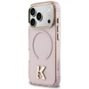 Dėklas Karl Lagerfeld IML K Head Logo MagSafe Case for iPhone 17 Pro - Rožinė