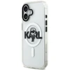 Karl Lagerfeld IML Karl Sketch Logo MagSafe dėklas Apple iPhone 17 skaidrus