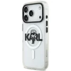Karl Lagerfeld IML Karl Sketch Logo MagSafe dėklas Apple iPhone 17 Pro skaidrus