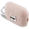 Dėklas Karl Lagerfeld Monogram Choupette Head Case for AirPods Pro 3 - Rožinė