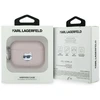 Dėklas Karl Lagerfeld Monogram Choupette Head Case for AirPods Pro 3 - Rožinė