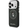 Dėklas Karl Lagerfeld Point &amp; Choupette Sketch MagSafe Case for iPhone 17 Pro Max - Juodas