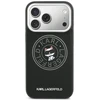 Dėklas Karl Lagerfeld Point &amp; Choupette Sketch MagSafe Case for iPhone 17 Pro Max - Juodas