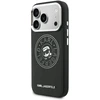 Dėklas Karl Lagerfeld Point &amp; Karl Sketch MagSafe Case for iPhone 17 Pro Max - Juodas