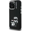 „Karl Lagerfeld“ silikoninis „Karl&Choupette Sketch MagSafe“ dėklas, skirtas „iPhone 16 Pro Max“ - Juodas