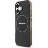 Mercedes AMG Double Layer Transparent Smocked MagSafe dėklas Apple iPhone 17 juodos spalvos