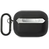 Mercedes Benz Apple AirPods Pro AMG Leather Big Logo (AMAPSLWK) ausinių dėklas juodos spalvos