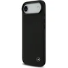 Mercedes Leather Large Laurel Leave MagSafe dėklas Apple iPhone Air juodos spalvos