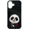 Dėklas NIMMY case BIG EYED PET 2.0 Panda for IPHONE 17 juodas