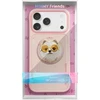Dėklas Nimmy Glasses Cool Dog MagSafe skirtas Apple iPhone 17 Pro rožinės spalvos
