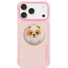 Dėklas Nimmy Glasses Cool Dog MagSafe skirtas Apple iPhone 17 Pro rožinės spalvos