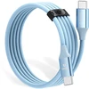 Orico CDX 100W 5A Power Delivery USB-C – USB-C kabelis 1m – mėlynos spalvos