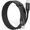 Orico CDX 100W 5A Power Delivery USB-C – USB-C kabelis 1m – juodos spalvos